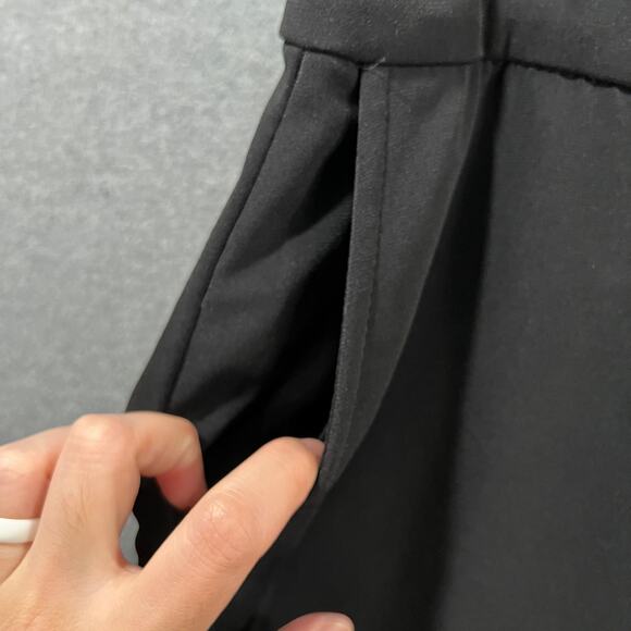 Susan Graver Tall LK Fusion Pull-On Crop Pant Black Tall Medium - Picture 6 of 8